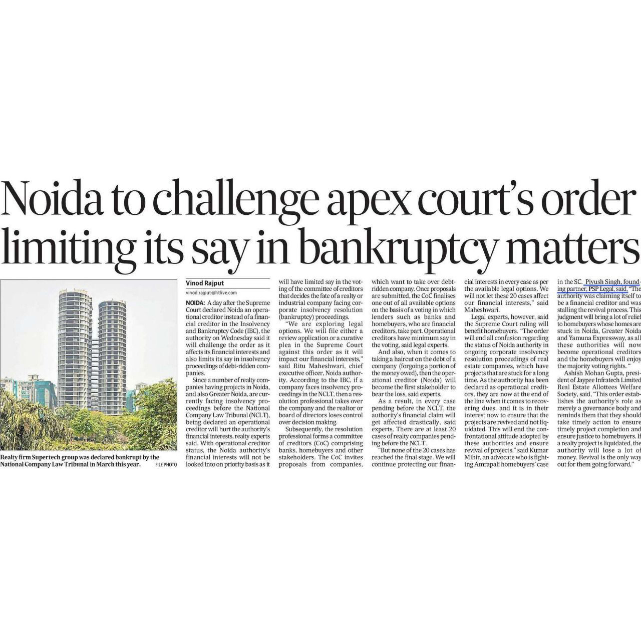 PSP Legal news coverage 6